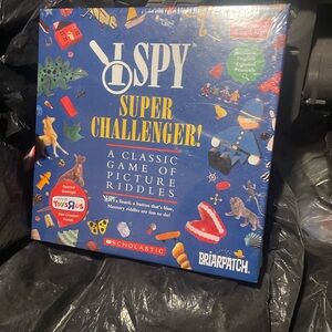 Scholastic I Spy Super Challenger - Blue and Yellow